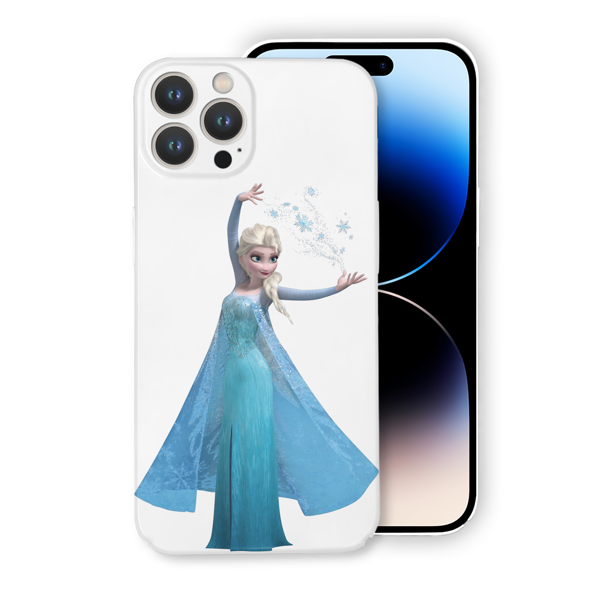 （画像用） アナと雪の女王 アンナ エルサ Frozen Anna Elsa 【iPhone 14シリーズ対応】ハードケース